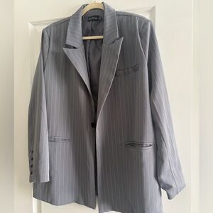 Pretty Little Thing Oversized Dad Blazer